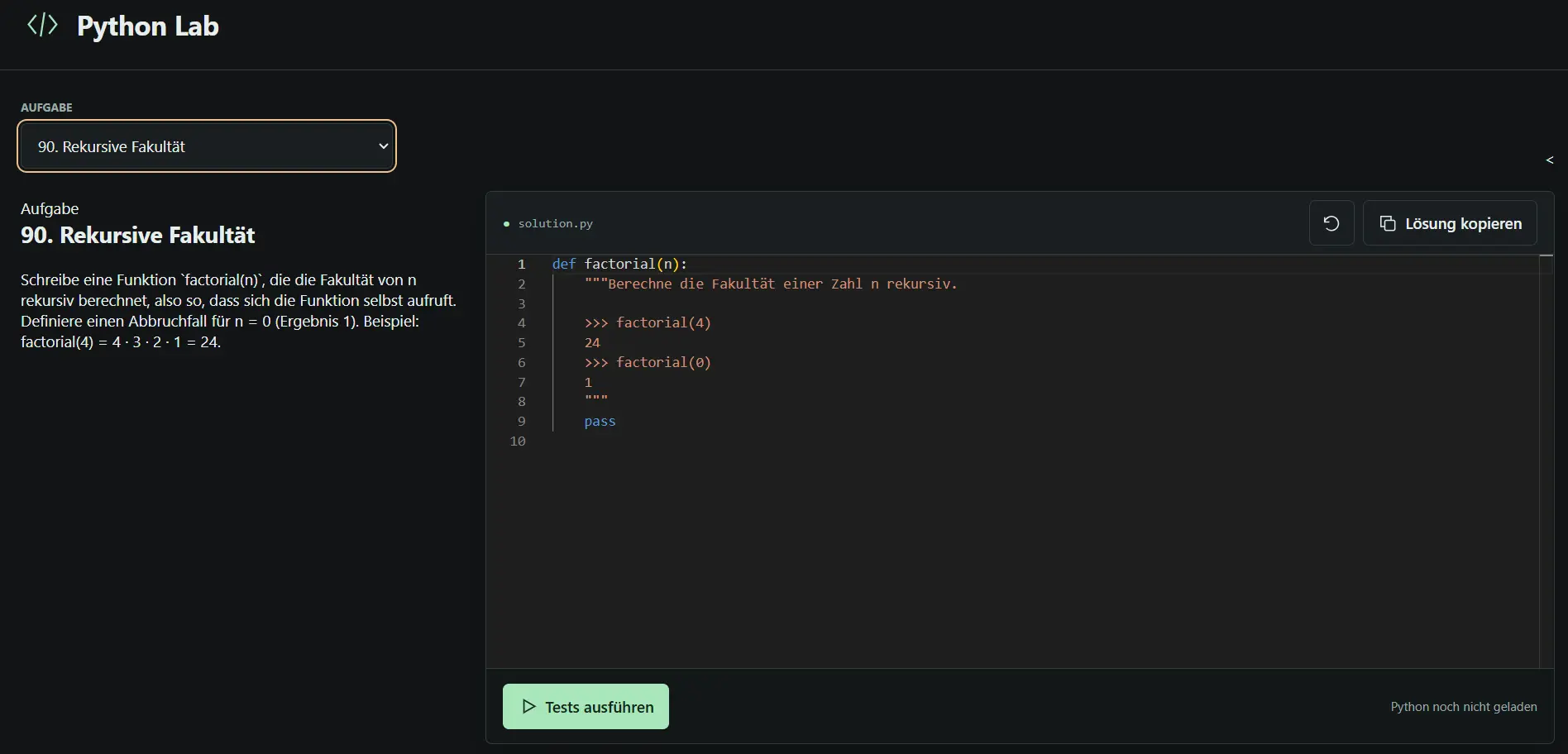 Python Lab